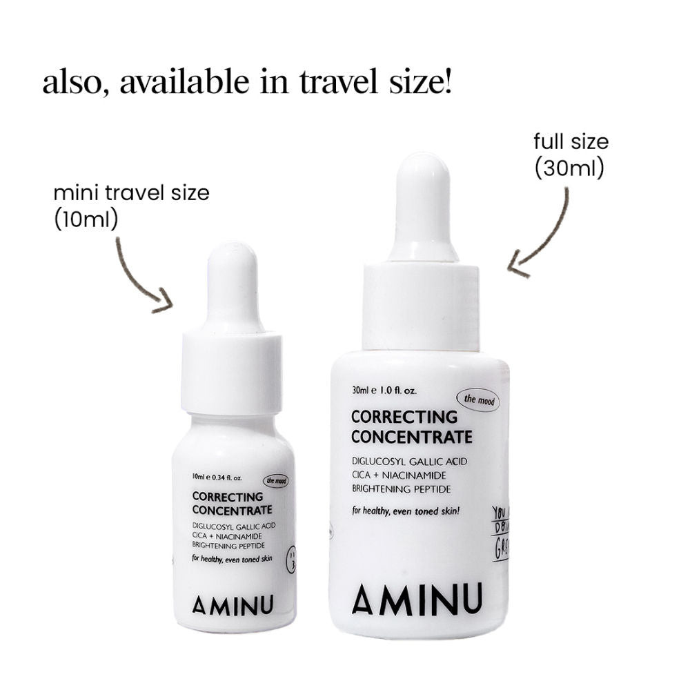 Correcting Concentrate – Treats Hyperpigmented Skin & Uneven Tone – Azelaic Acid, Niacinamide, Cica