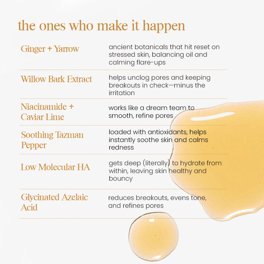 Skin Perfecting Serum – Post-Acne Care for Pore Care, Soothing Acne-Prone Skin, & Fading Dark Spots