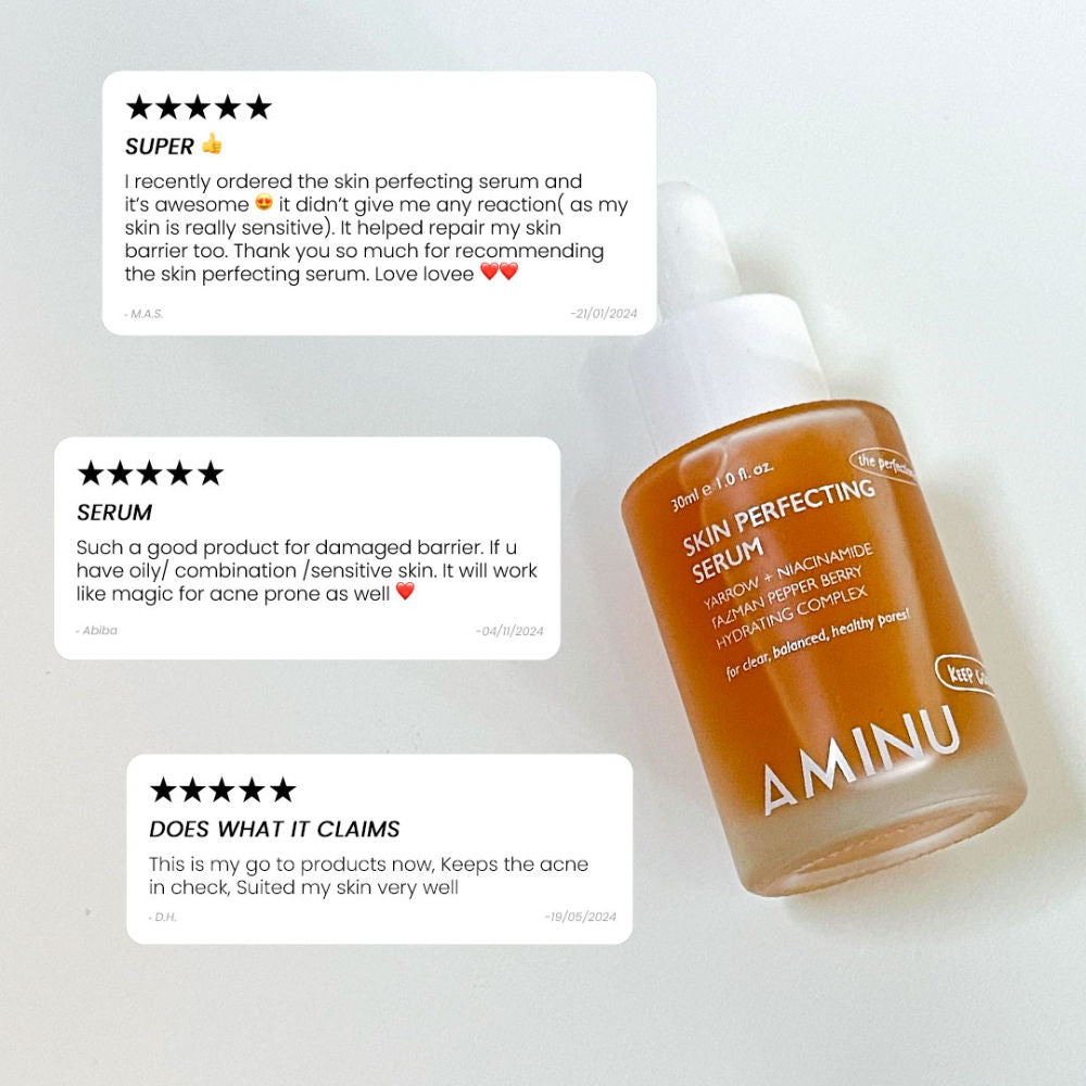 Skin Perfecting Serum – Post-Acne Care for Pore Care, Soothing Acne-Prone Skin, & Fading Dark Spots