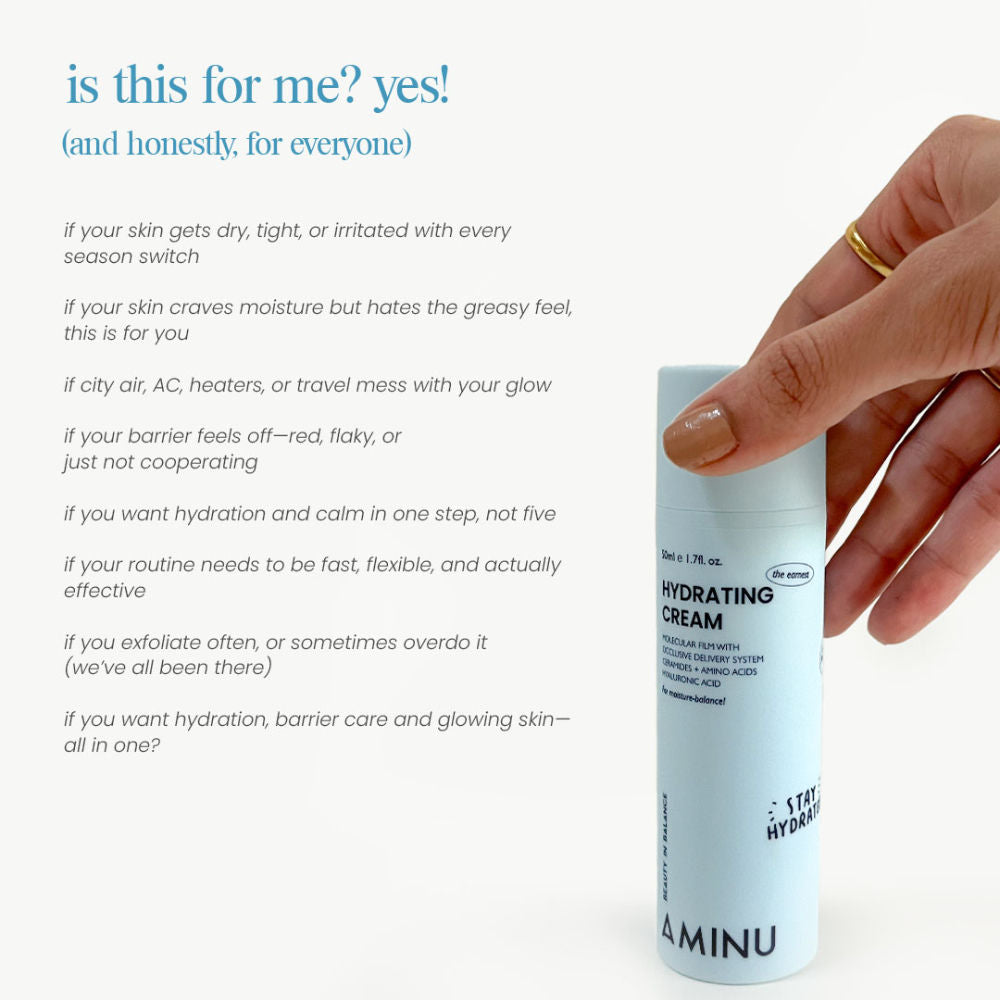 Hydrating Cream –Repairs Barrier, Soothes Irritation, Strengthens, Suitable for Dry, Sensitive Skin