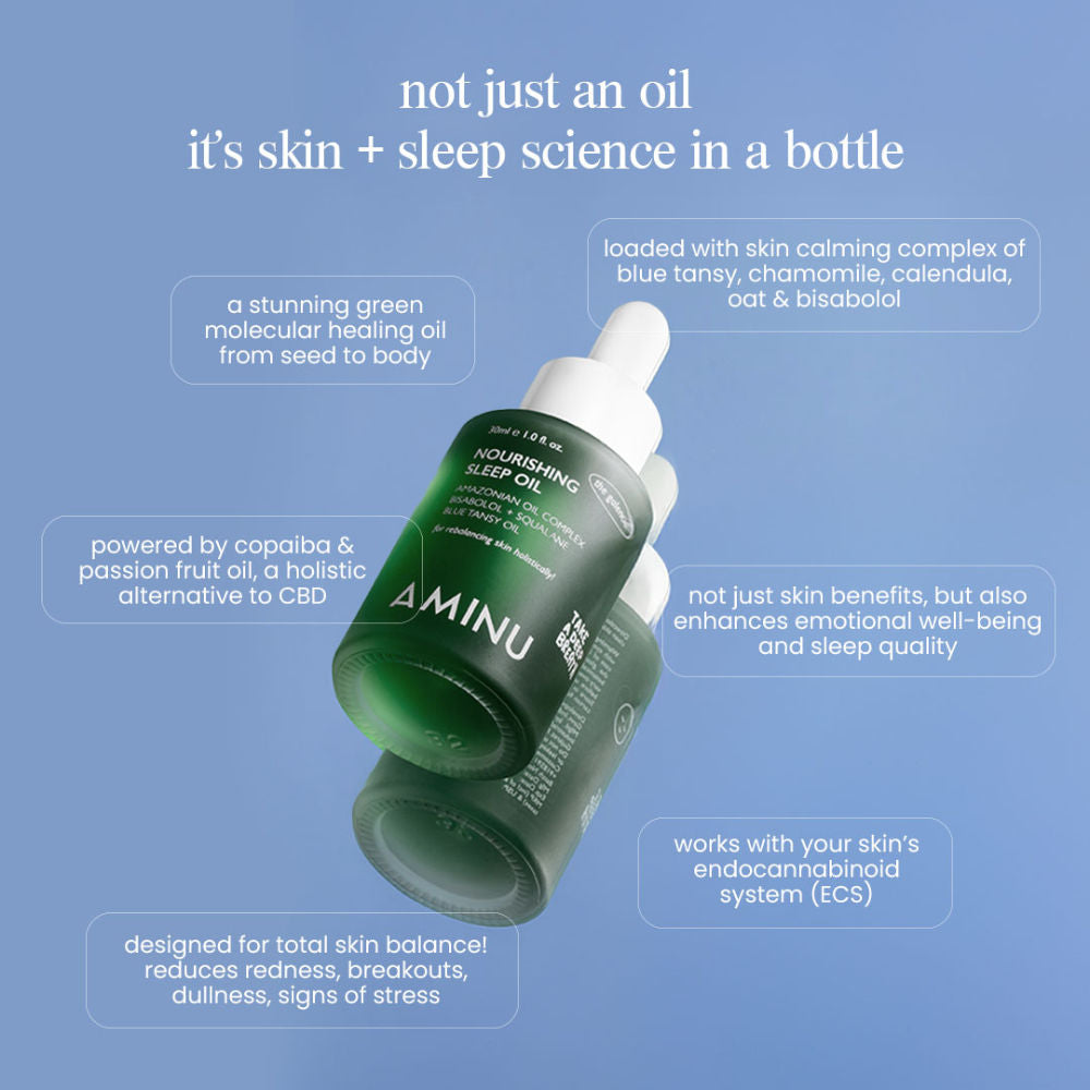 Nourishing Sleep Oil Overnight Repair for Redness, Breakouts, Sensitivity & Irritation