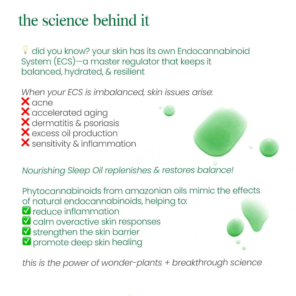 Nourishing Sleep Oil Overnight Repair for Redness, Breakouts, Sensitivity & Irritation
