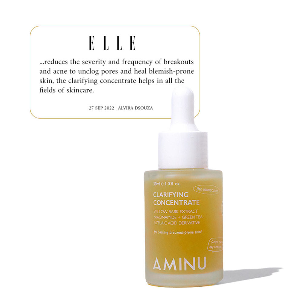 Clarifying Concentrate – Unclogs Pores, Controls Oil, Reduces Breakouts, Fades Acne Spots - 10ml