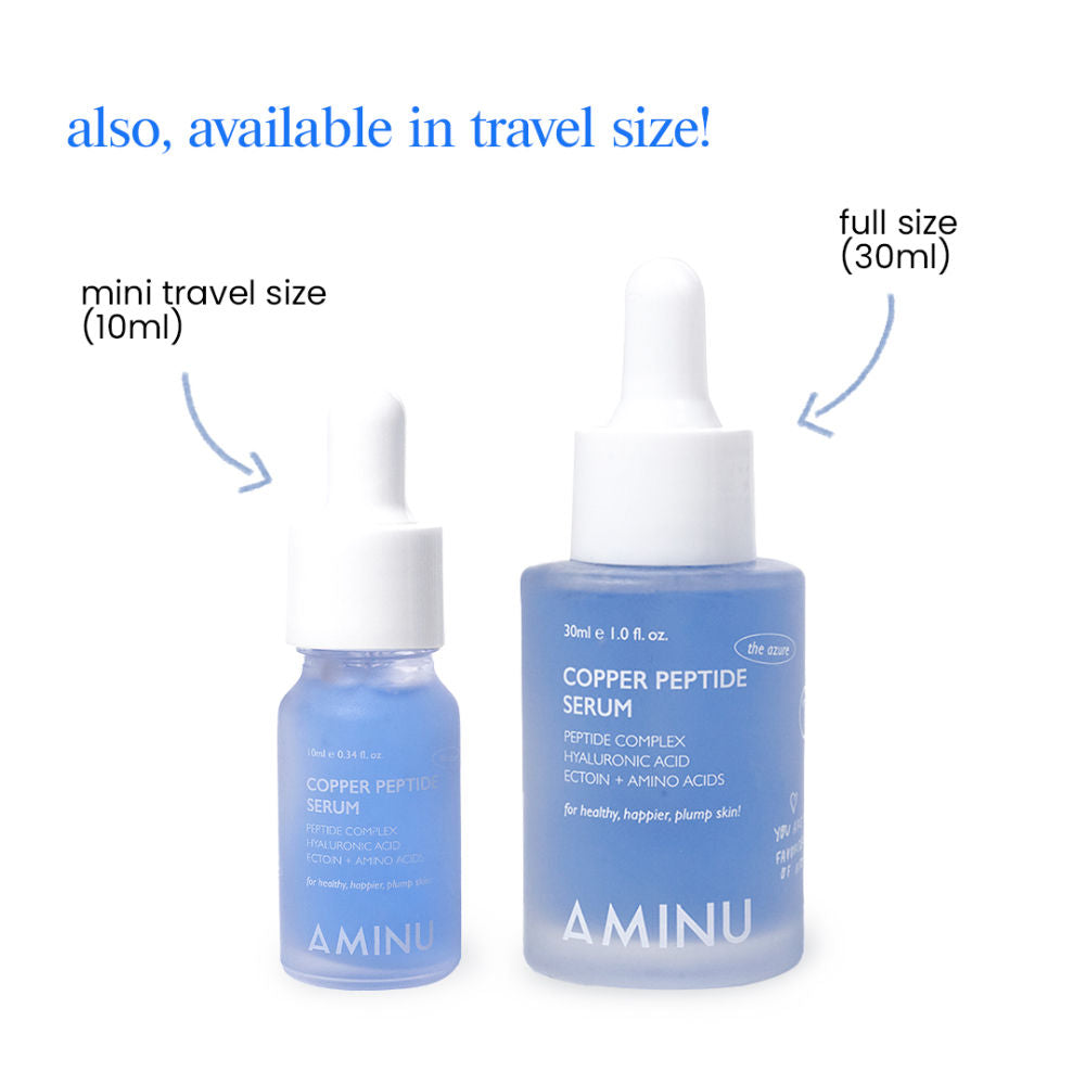 Copper Peptide Serum for Collagen Boost, Hydration, Firmness & Barrier Repair – DGA + Ectoin