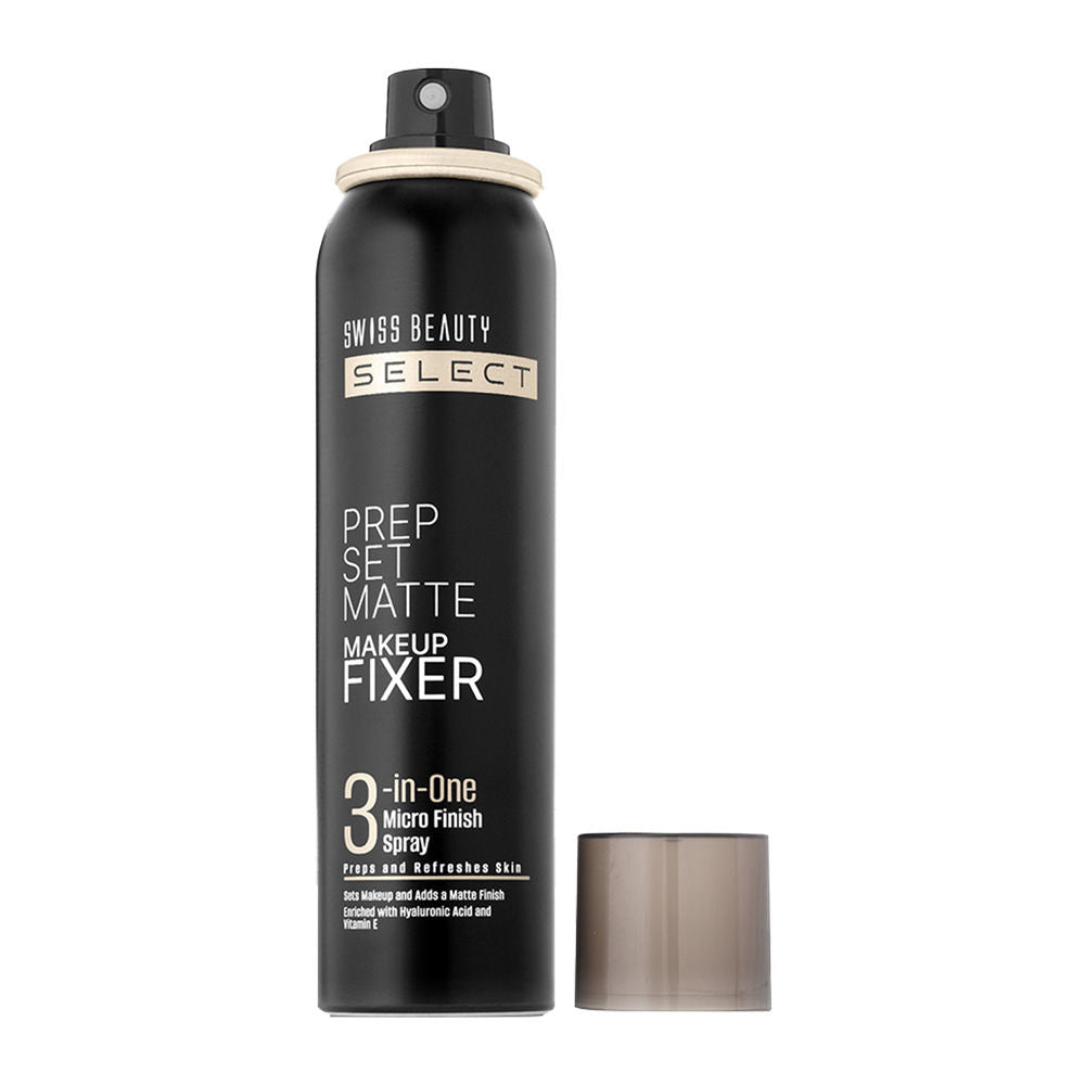 Select Prep Set Matte 3 In 1 Micro Finish Spray Enriched With Hyaluronic Acid and Vitamin E