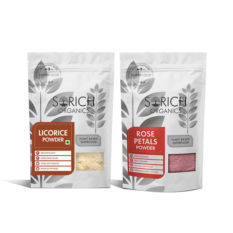 Rose Petals And Licorice Powder