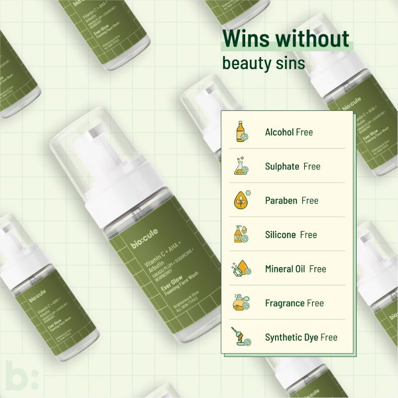 Ever Glow Vitamin C Foaming Face Wash With AHA & Arbutin For All Skin