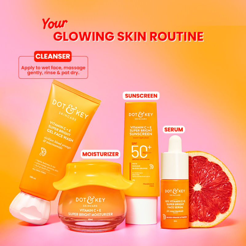 Vitamin C + E Super Bright Gel Face Wash