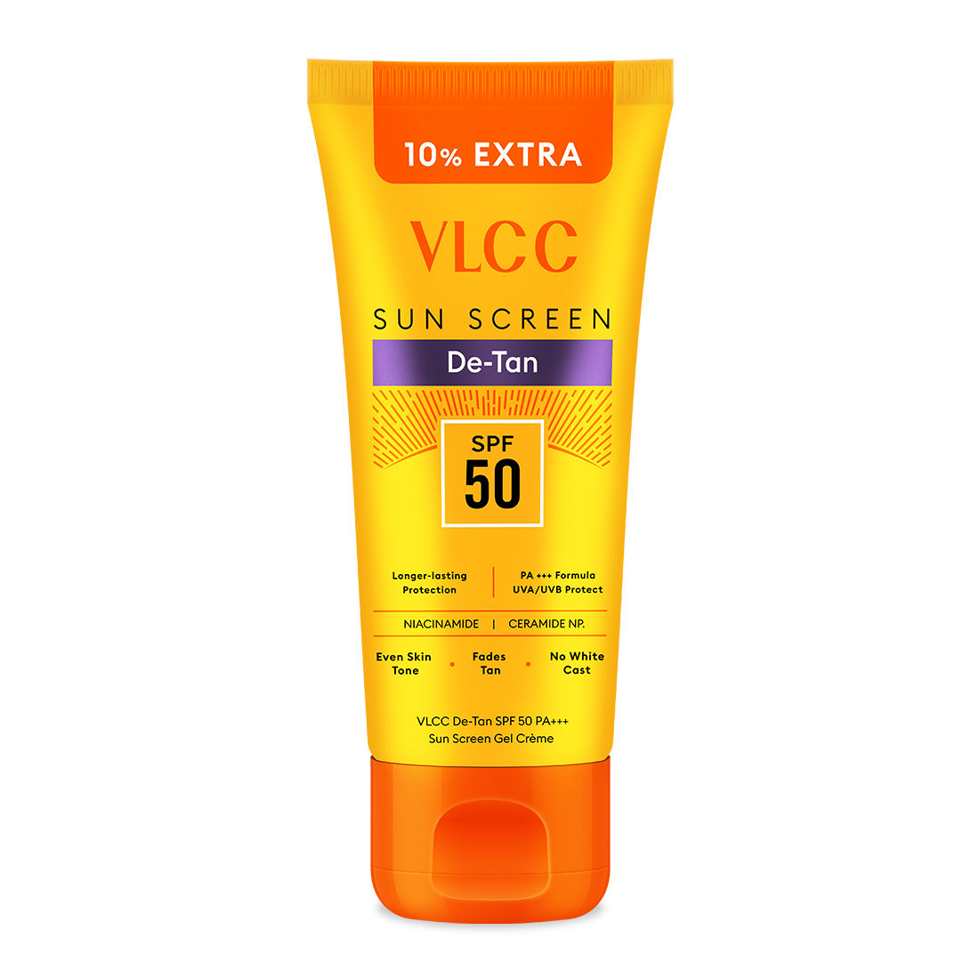 De Tan SPF 50 PA+++ Sunscreen Gel Cream