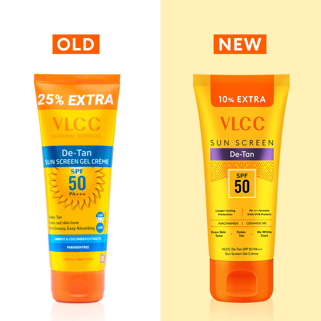 De Tan SPF 50 PA+++ Sunscreen Gel Cream