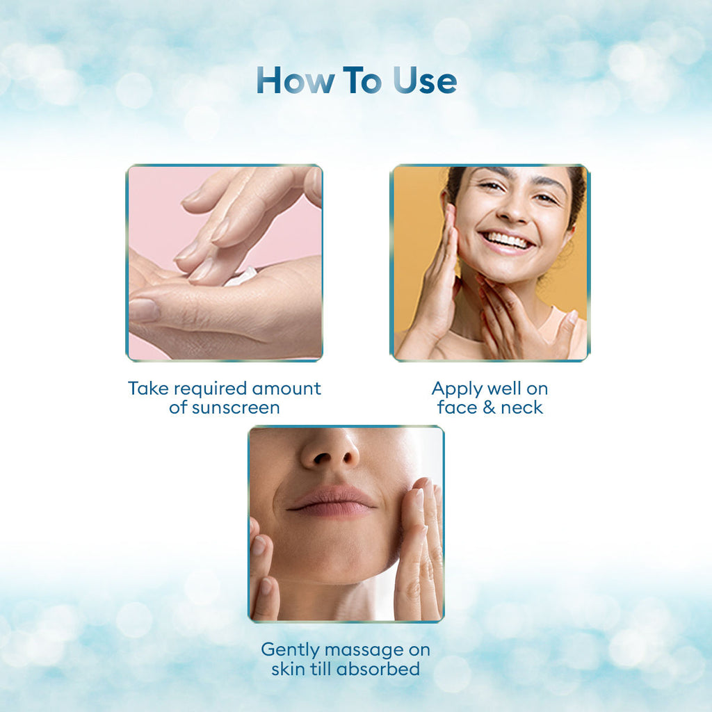 Water Resistant SPF 60 PA+++ Sunscreen Gel Cream