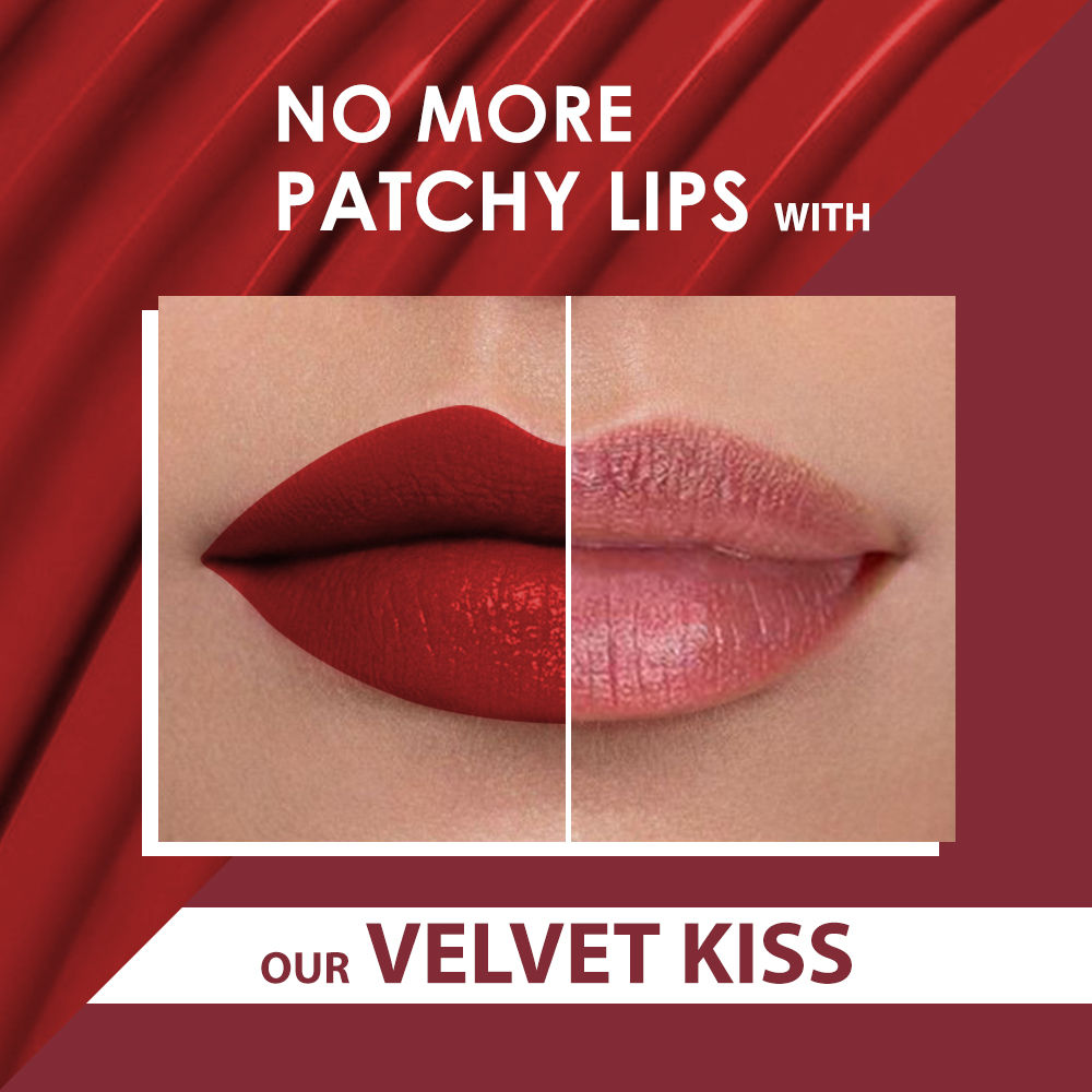 Velvet Kiss Matte Waterproof Liquid Lipstick