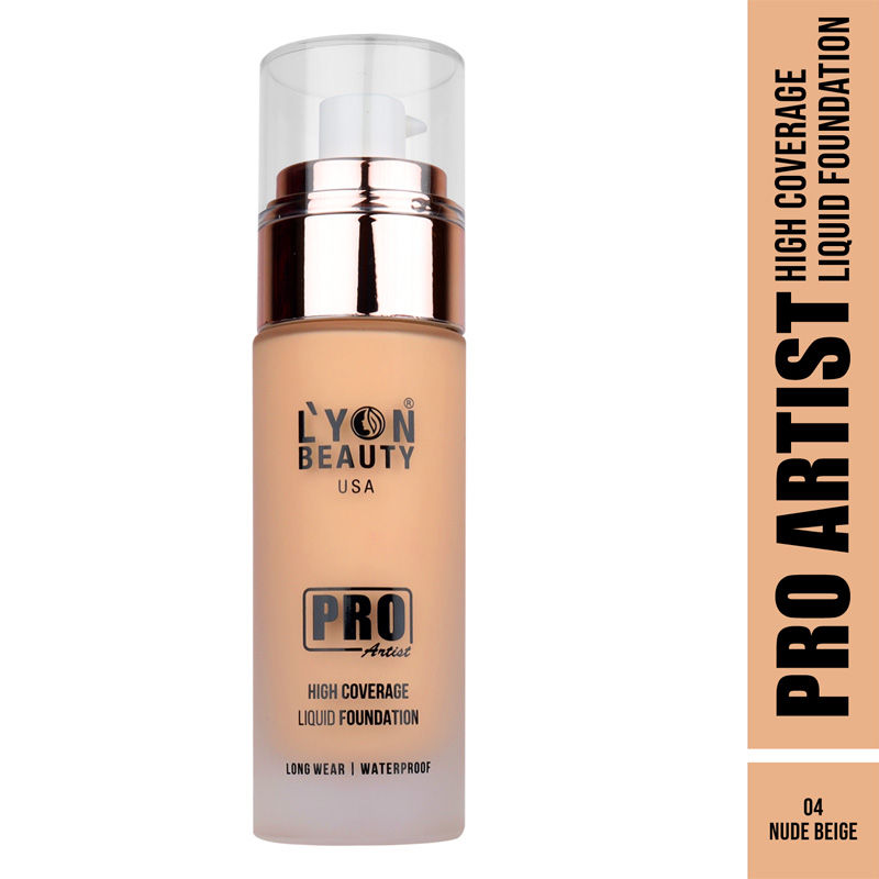 Pro Artist High Coverage Foundation - Nude Beige 04
