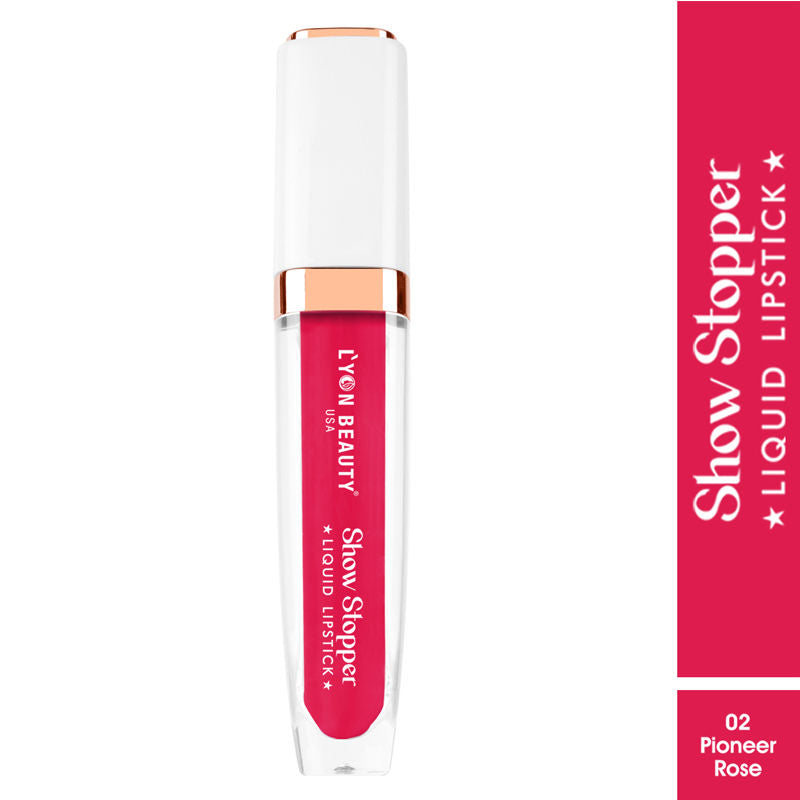 Show Stopper Liquid Lipstick - Pioneer Rose 02