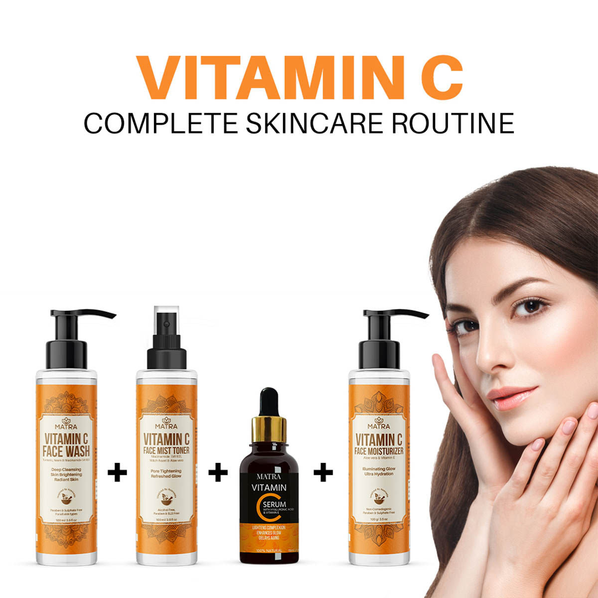 Vitamin C Face Mist Toner with Niacinamide (vit B3) Witch Hazel And Aloe Vera