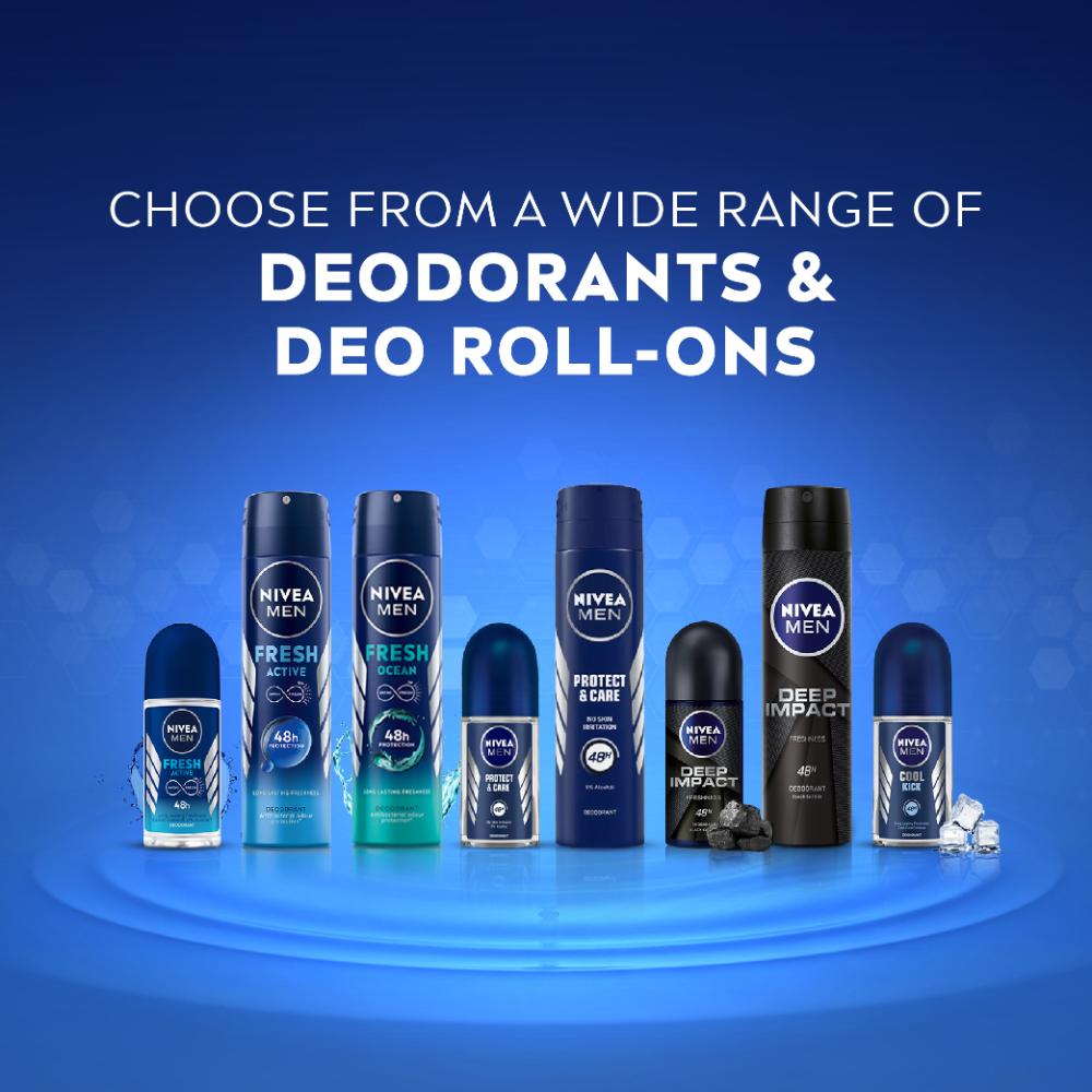 MEN Deodorant, Protect & Care, No Skin Irritation & 48h Freshness