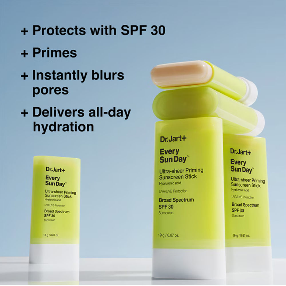 Every Sun Day Ultra-Sheer Priming Sunscreen Stick SPF 30 With Hyaluronic Acid