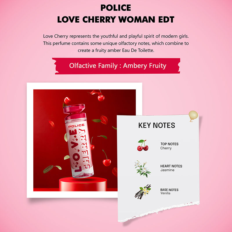 Love Cherry Woman Eau De Toilette
