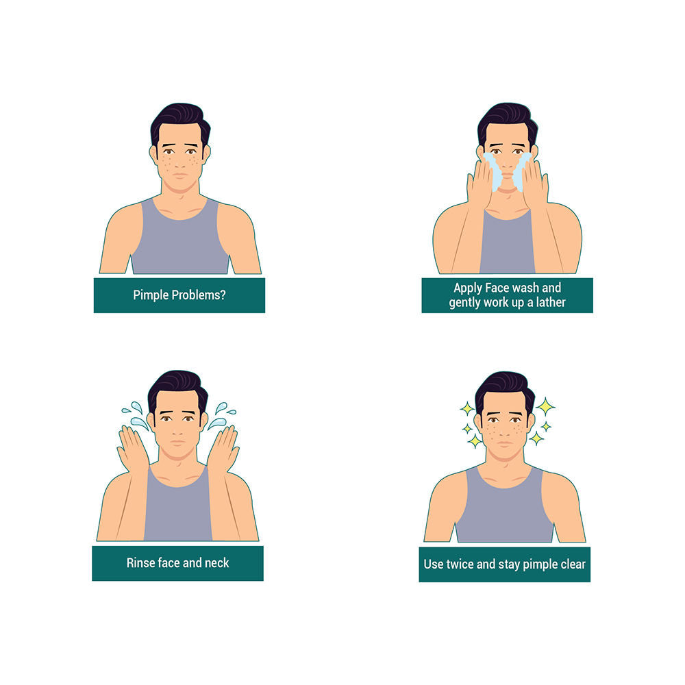 Himalaya Men Pimple Clear Neem Face Wash