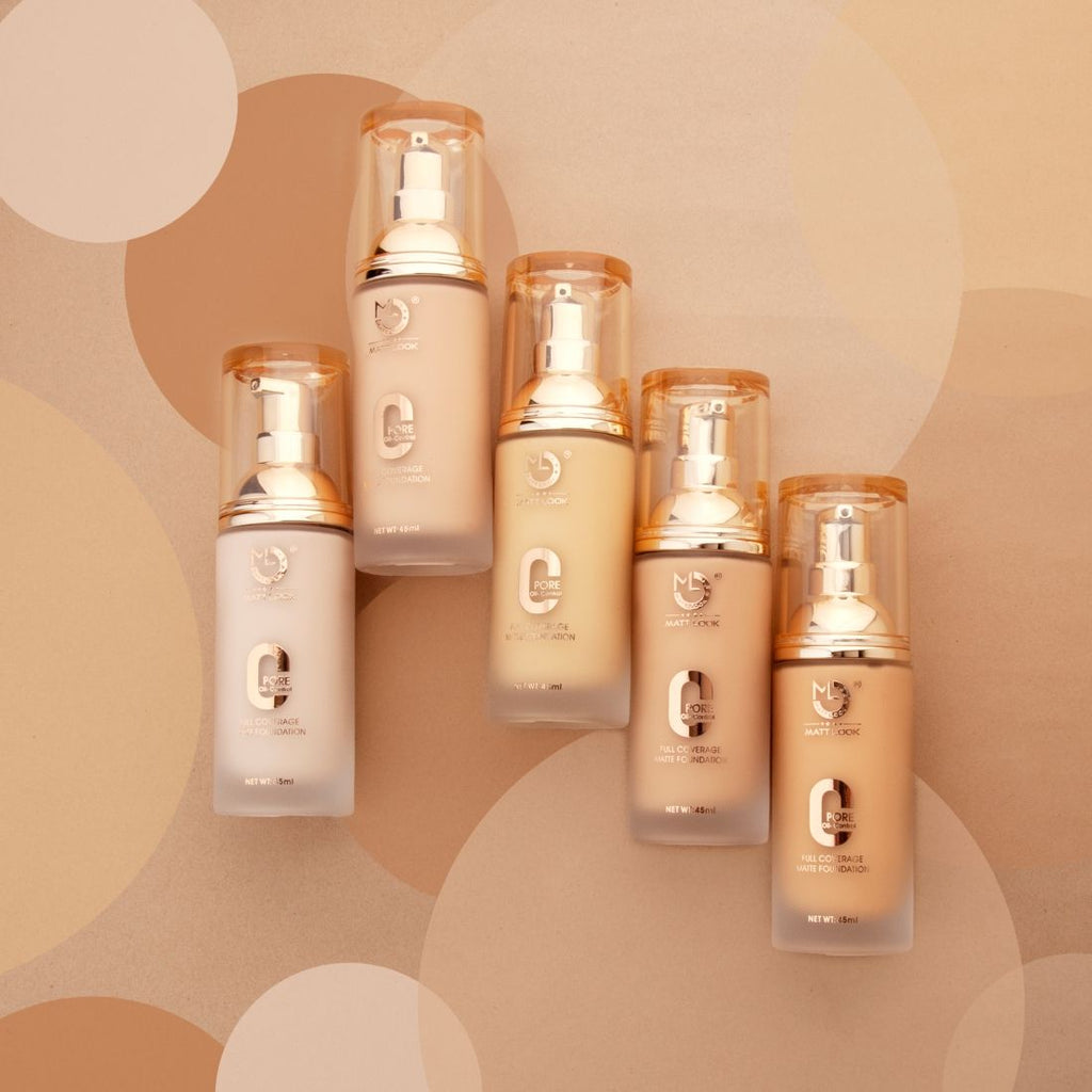 Zero Pore Oil Control Full Coverage Matte Foundation