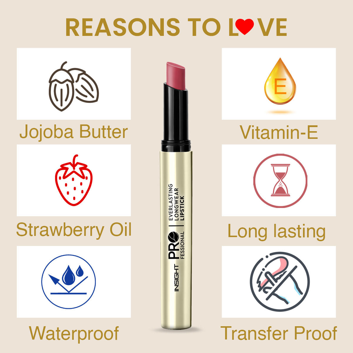 Insight Professional Everlasting Longwear Lipstick