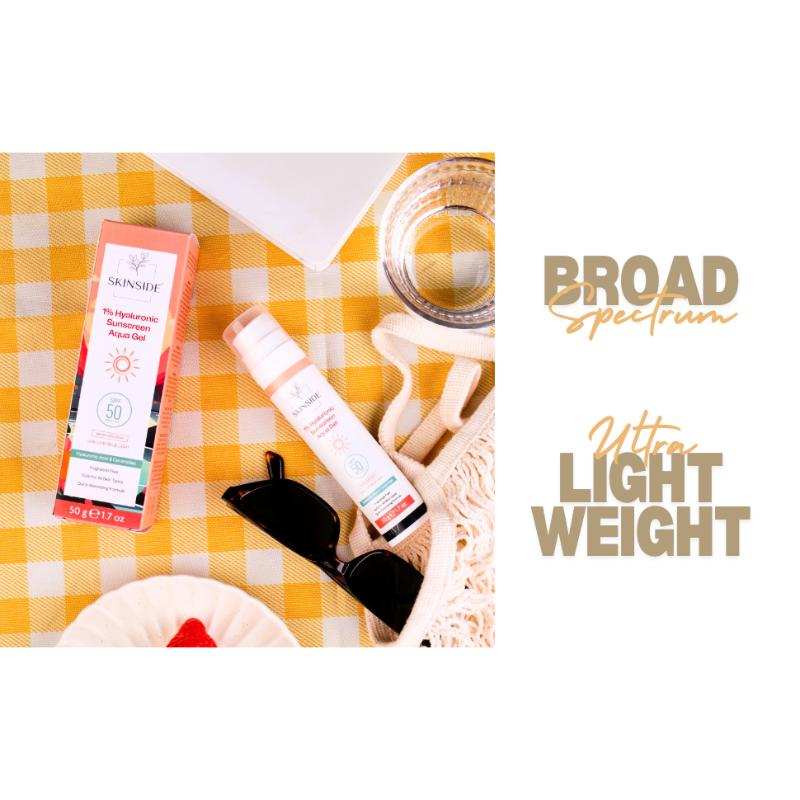 1% Hyaluronic Sunscreen Aqua Gel Ultra Light SPF 50 PA++++
