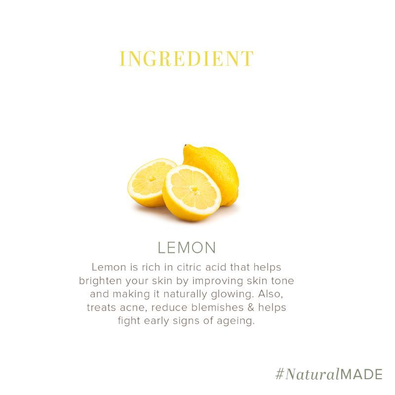 Lemon Handmade Soap Antioxidant