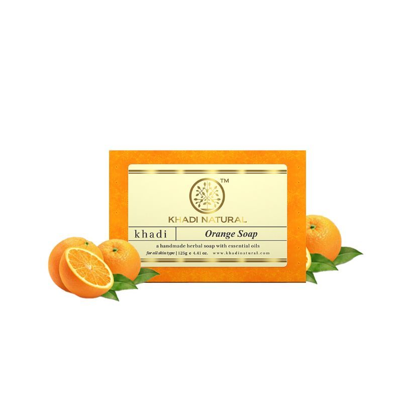 Orange Handmade Soap Cleanse, Tone & Nourish