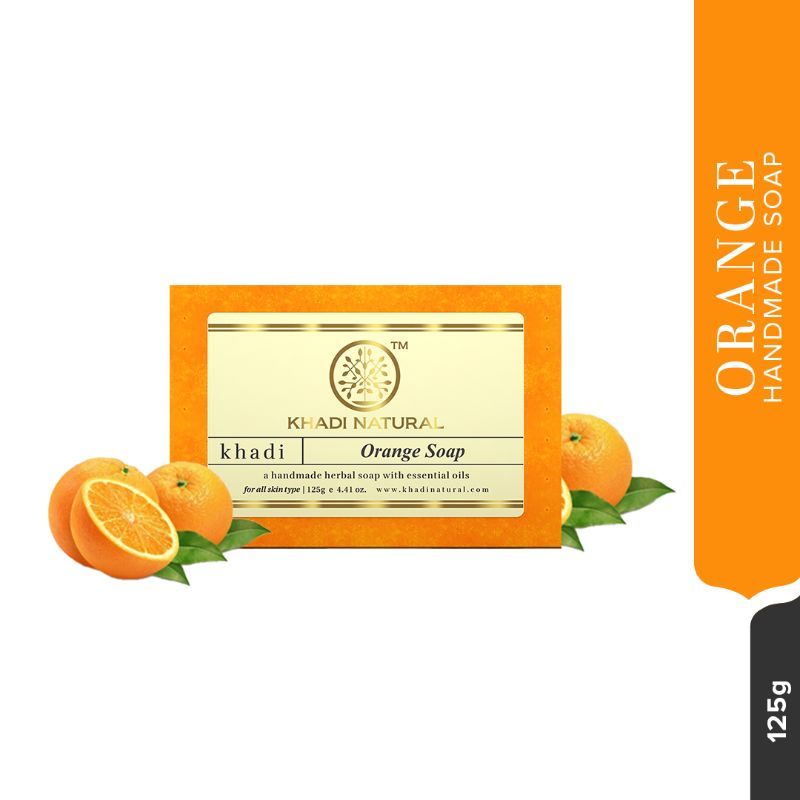 Orange Handmade Soap Cleanse, Tone & Nourish