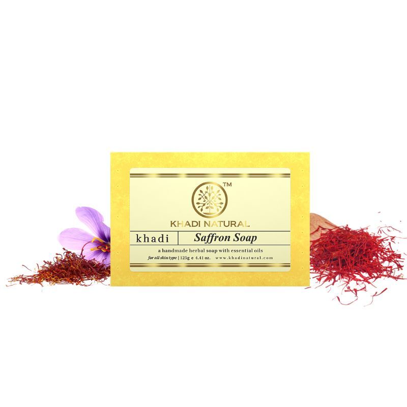 Saffron Handmade Soap Reduce Blemishes & Dark Spots