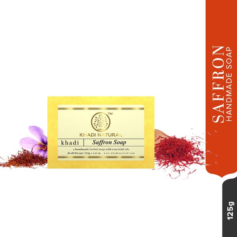 Saffron Handmade Soap Reduce Blemishes & Dark Spots