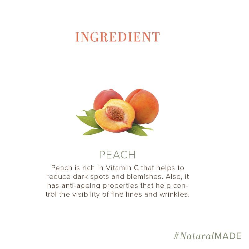 Peach Handmade Soap Remove Dirt & Impurities