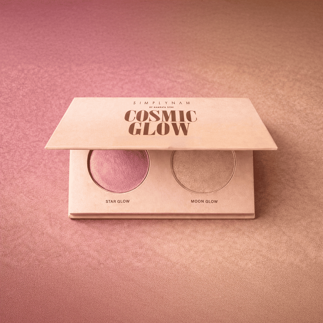 Cosmic Glow Highlighter Duo - Moon & Star Glow