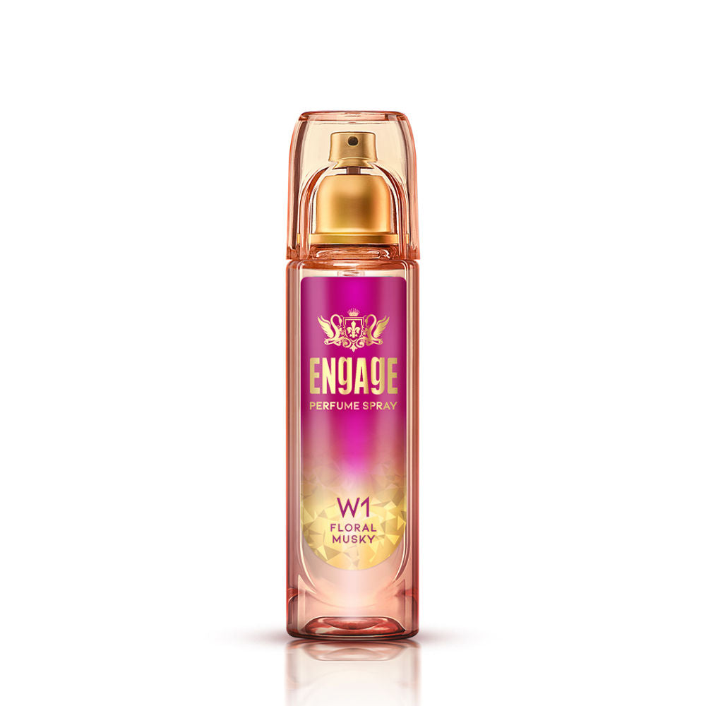 W1 Perfume Spray For Women, Fruity & Floral, Skin Friendly, Long-Lasting