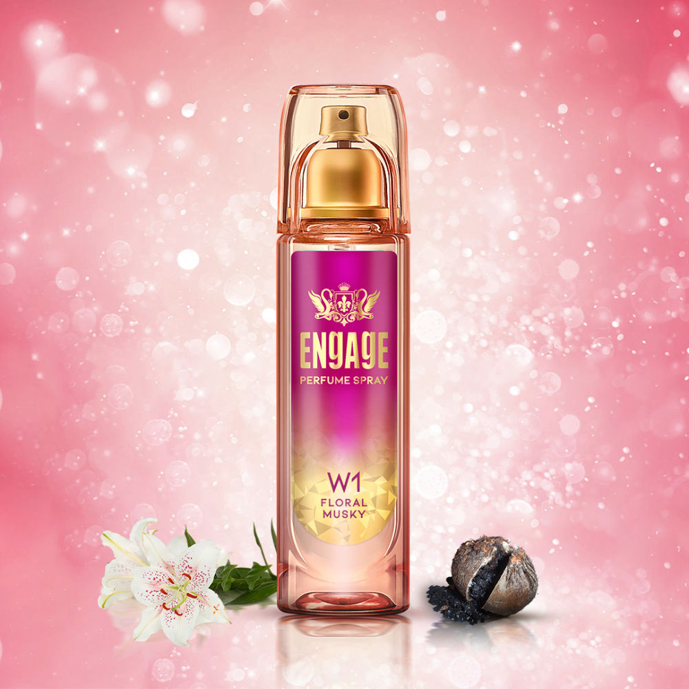 W1 Perfume Spray For Women, Fruity & Floral, Skin Friendly, Long-Lasting