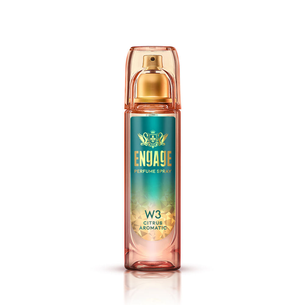 W3 Perfume Spray For Women, Citrus & Floral, Skin Friendly, Long-Lasting