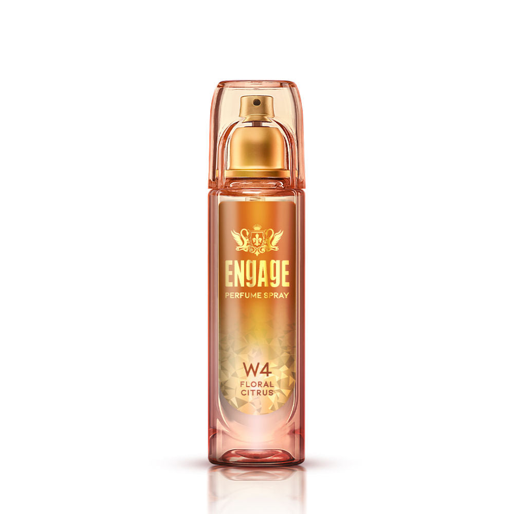 W4 Perfume Spray For Women, Fruity & Floral, Skin Friendly, Long-Lasting