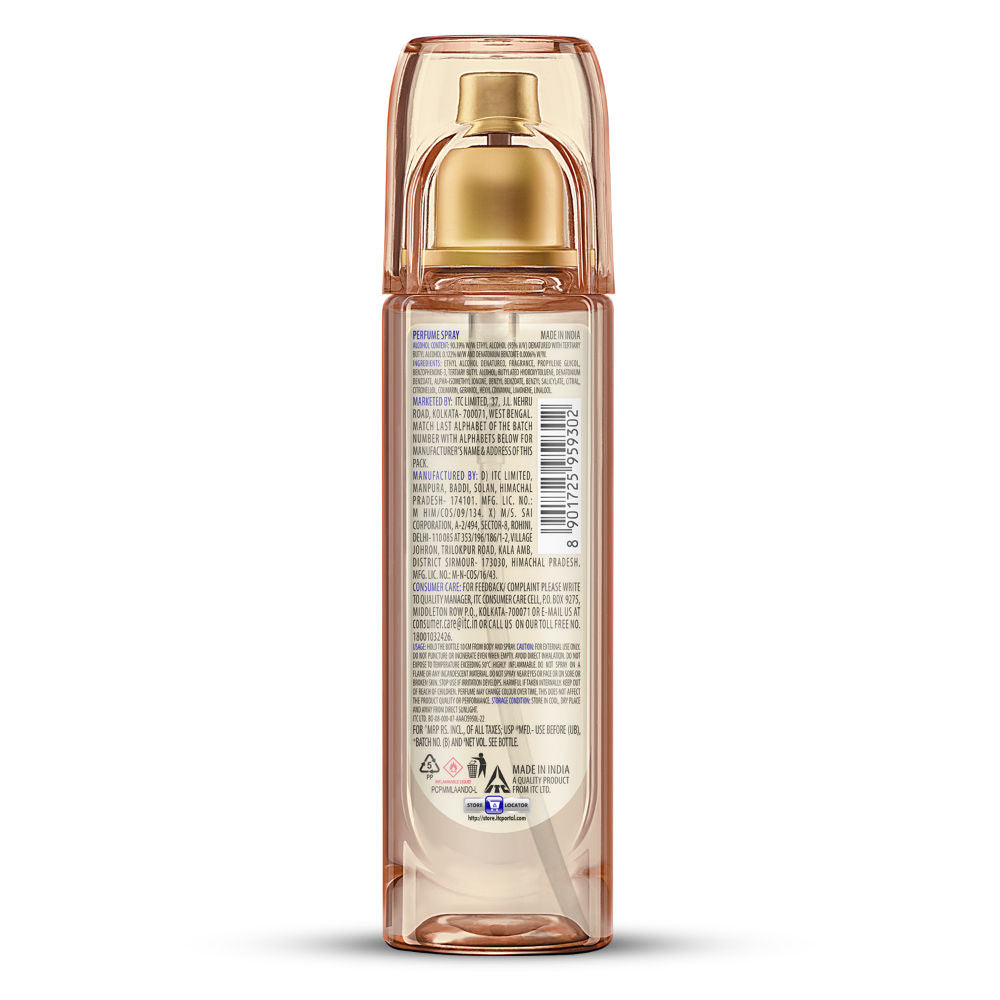 W4 Perfume Spray For Women, Fruity & Floral, Skin Friendly, Long-Lasting