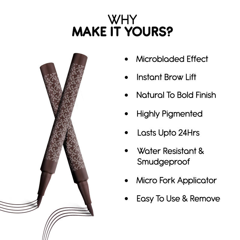 Eyebrow Microblading Pen - Walnut