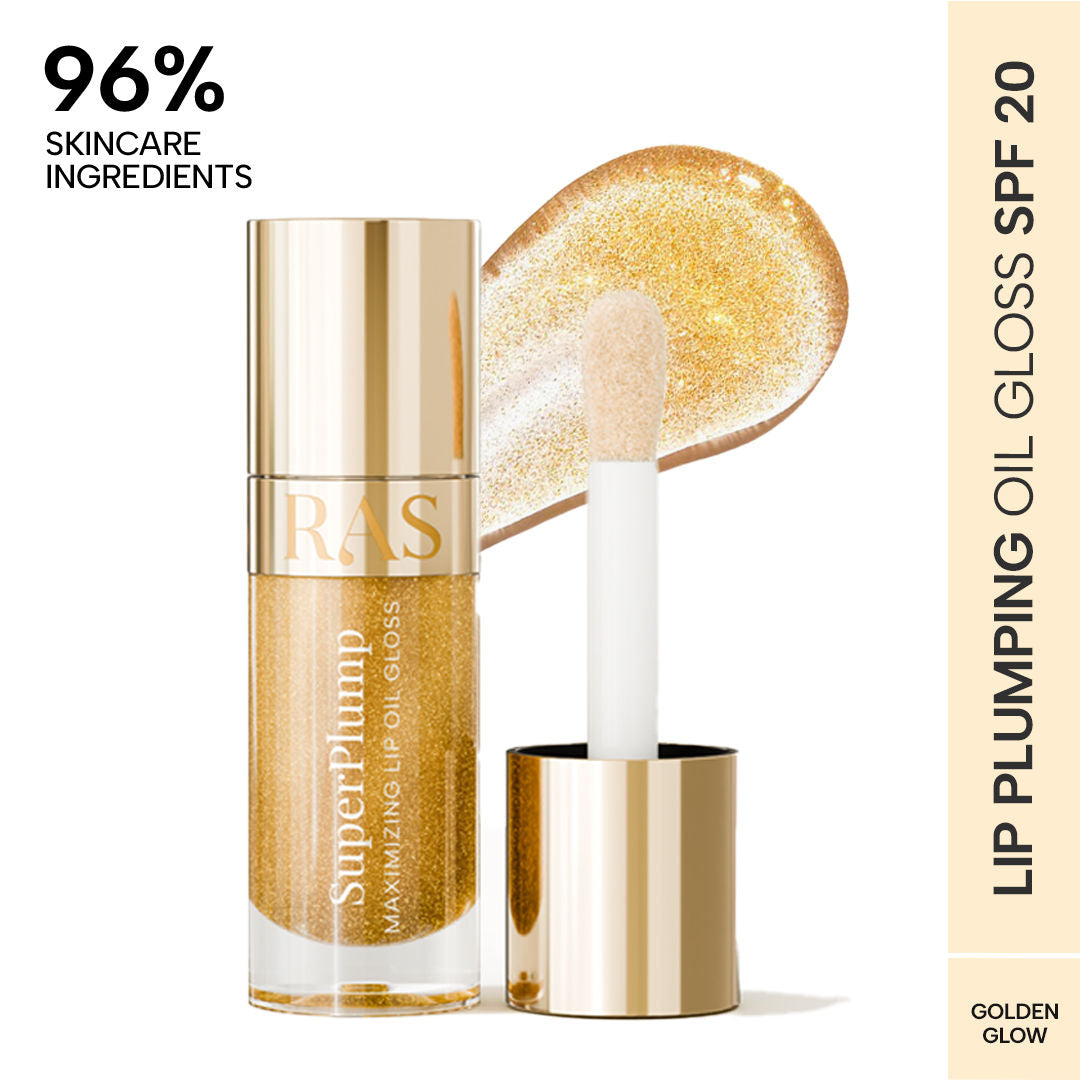 Super Plump Maximizing Lip Oil Gloss - Golden Glow