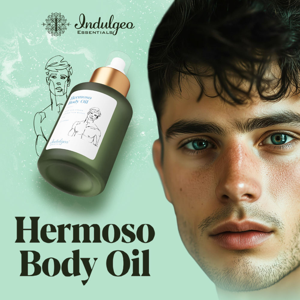 Hermoso Body Oil For Men, Helps in Reducing Dryness & Dullness