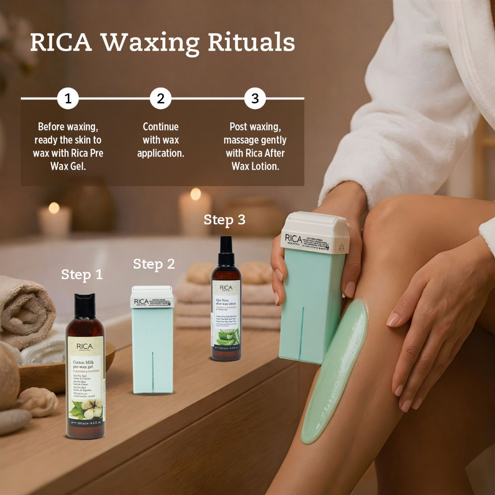 Aloevera Liposoluable Wax Refill For Sensitive Skin With Glyceryl Rosinate & Natural Beeswax