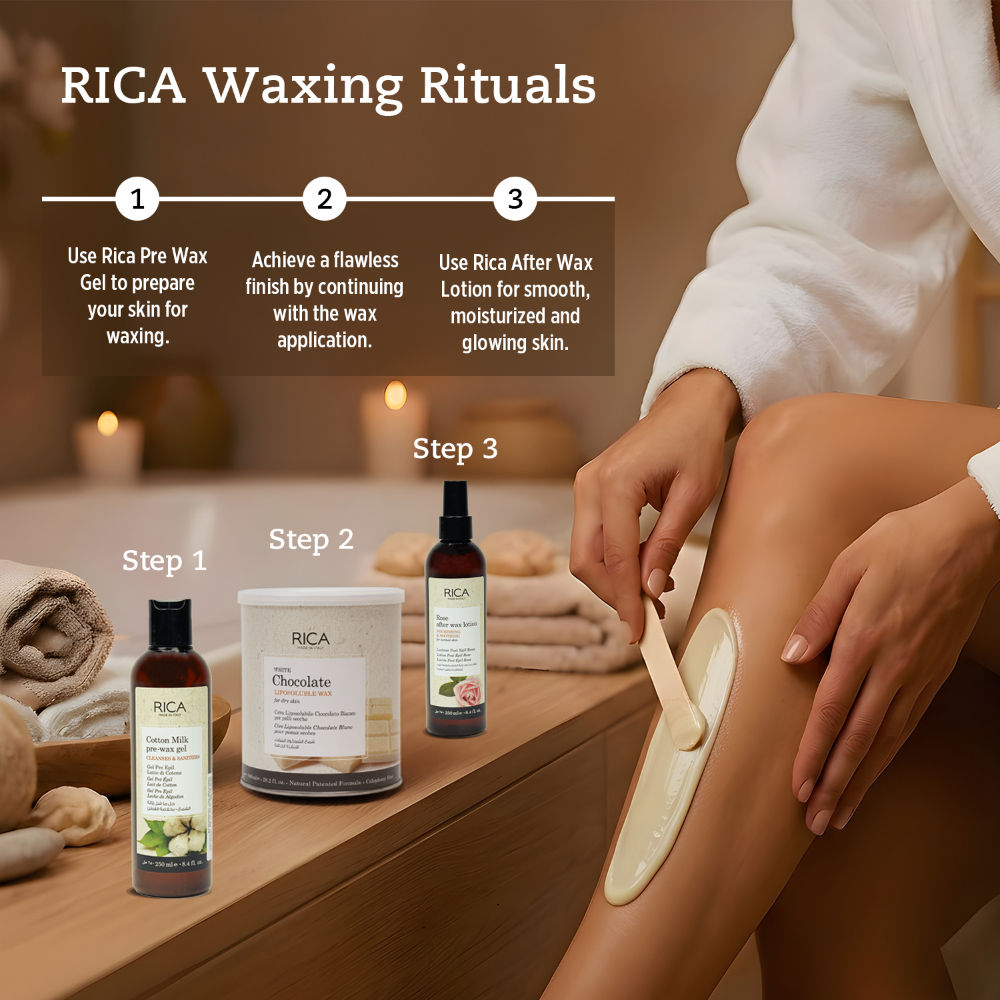 White Chocolate Liposoluble Wax For Dry Skin With Glyceryl Rosinate & Natural Beeswax