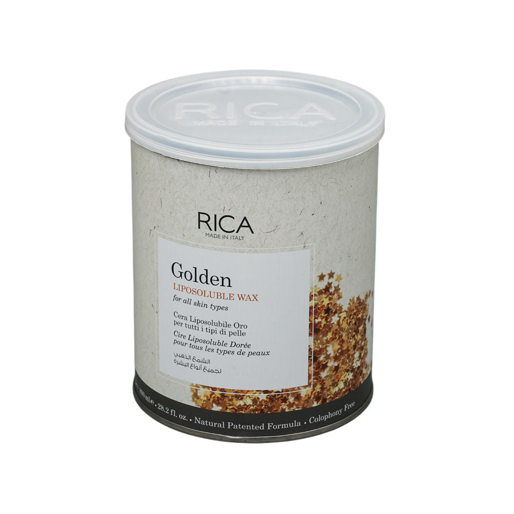 Golden Liposoluble Wax For All Skin Type With Glyceryl Rosinate & Natural Beeswax