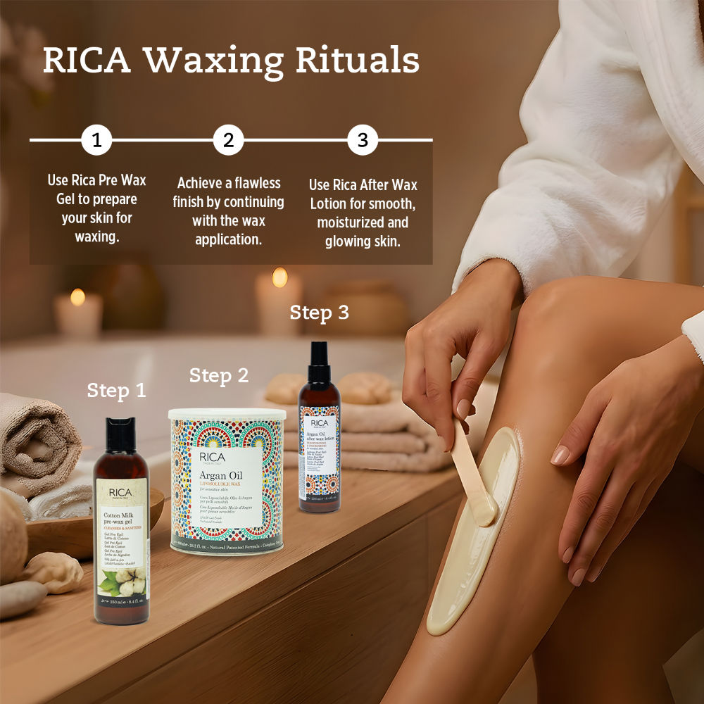 Azulene Liposoluble Wax For Sensitive Skin With Glyceryl Rosinate & Natural Beeswax