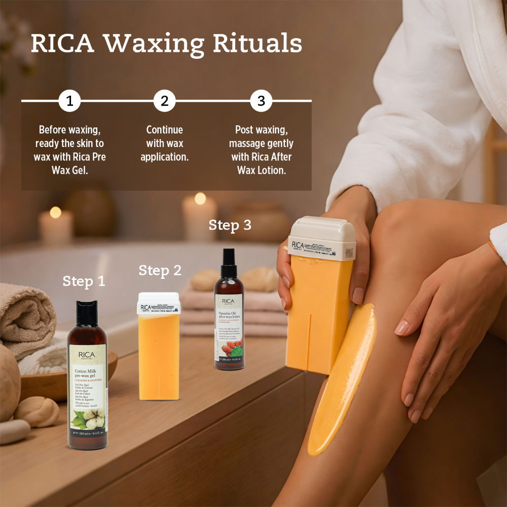 Golden Liposoluable Wax Refill For All Skin Type With Glyceryl Rosinate & Natural Beeswax