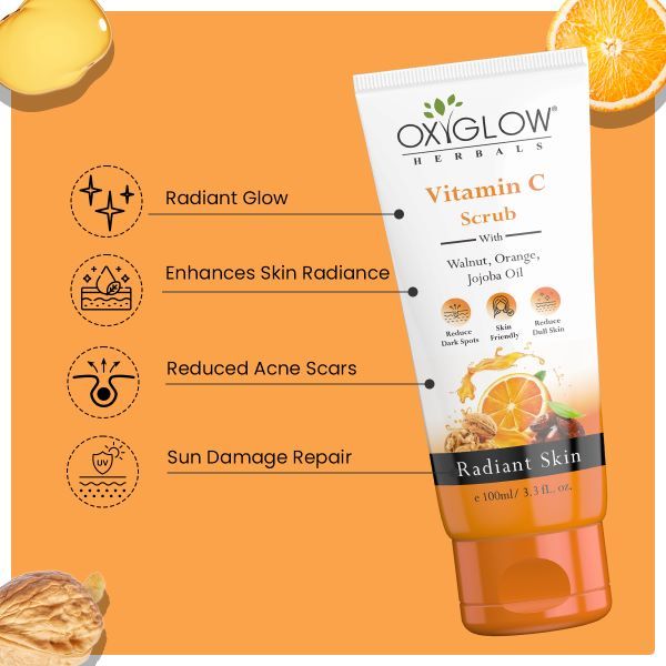 Vitamin C Scrub, Niacinamide & Aloe Vera