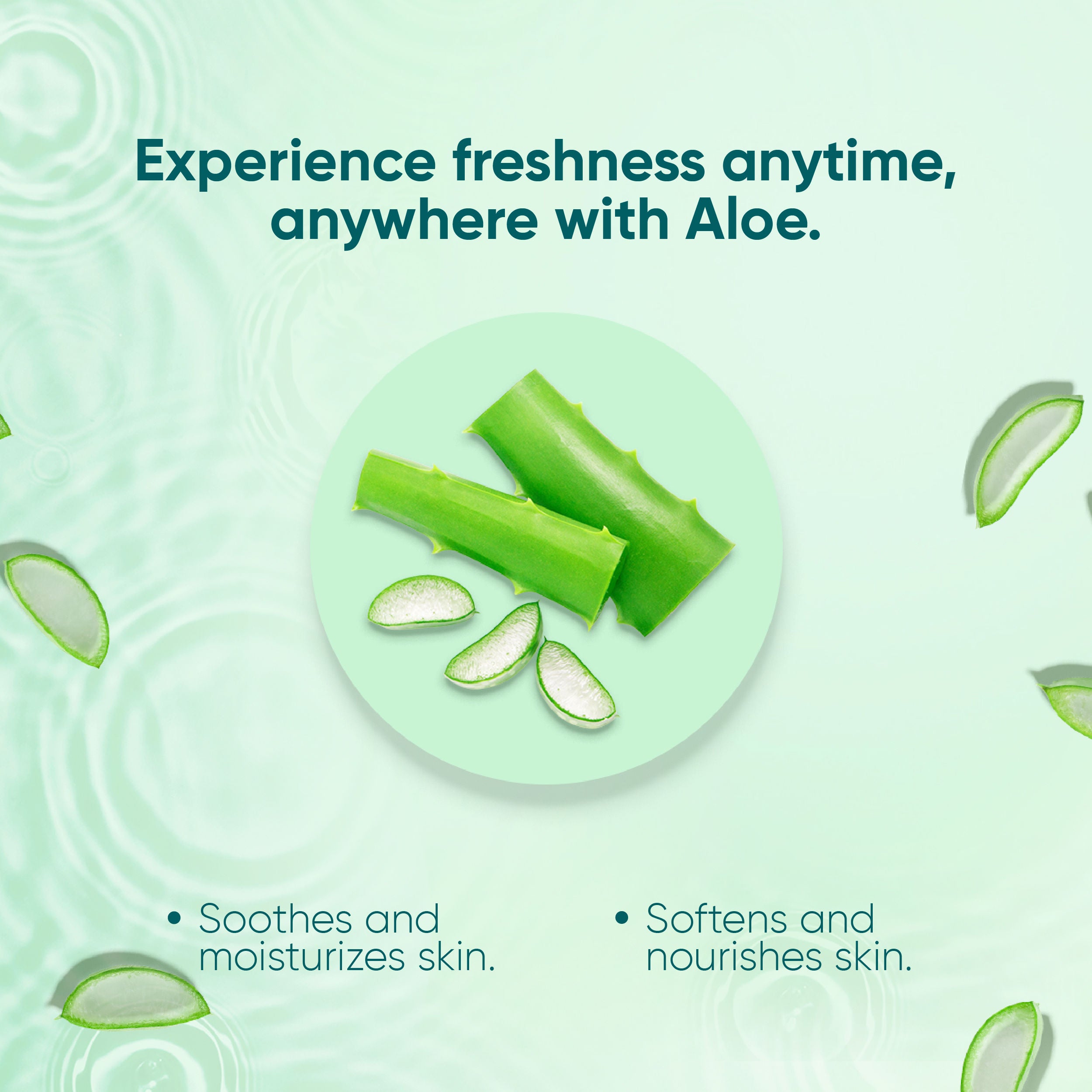Moisturising Aloe Vera Facial Wipes