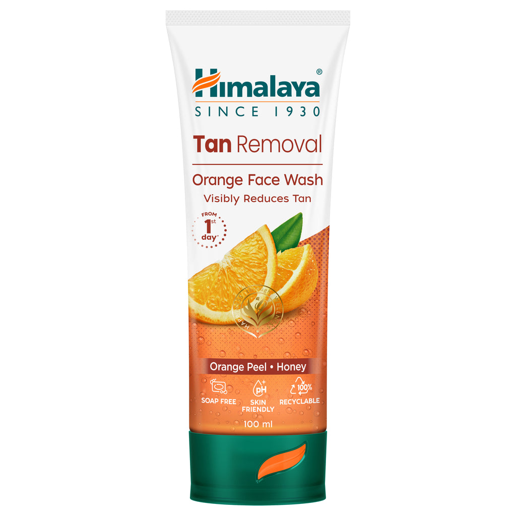 Tan Removal Orange Face Wash