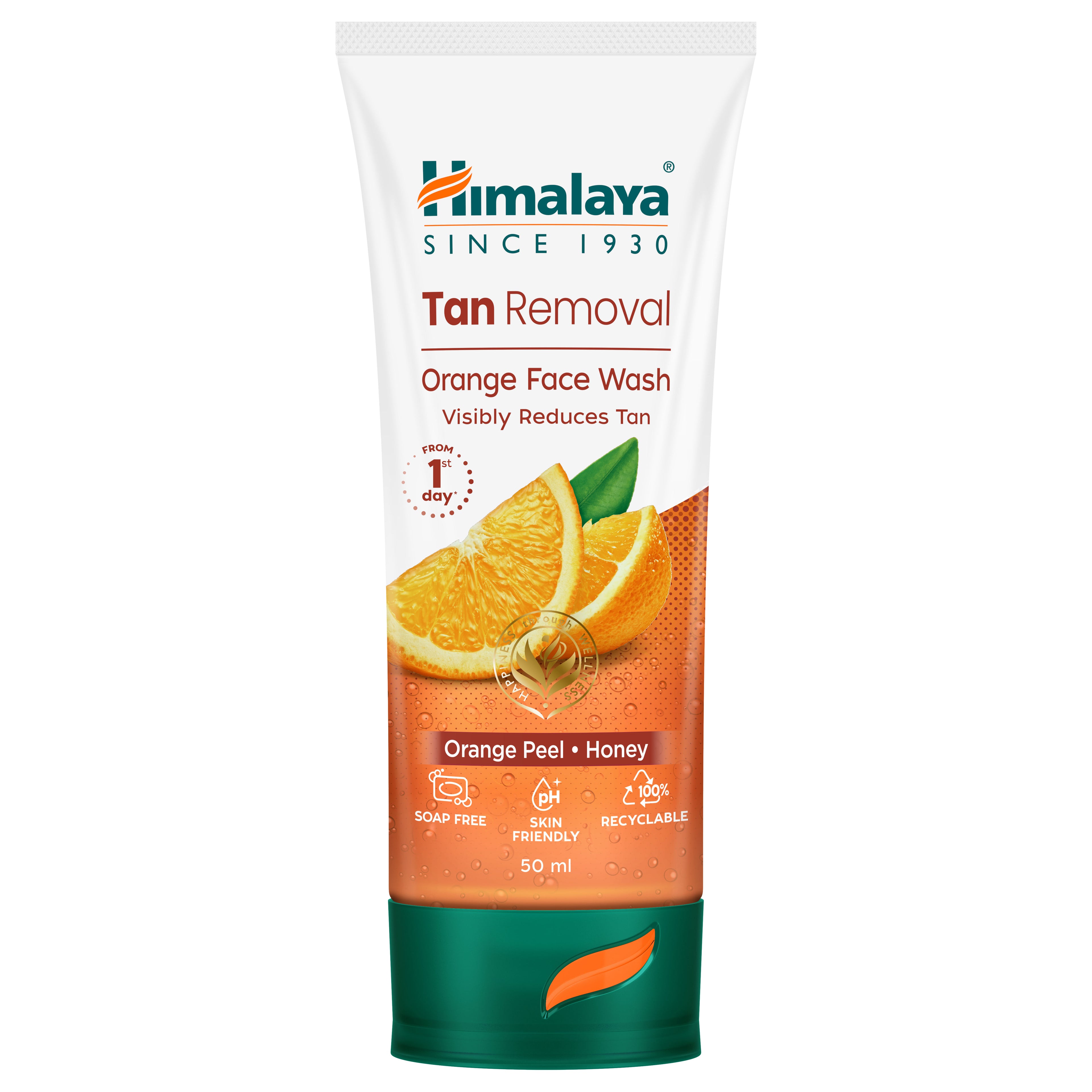 Tan Removal Orange Face Wash - 50ml